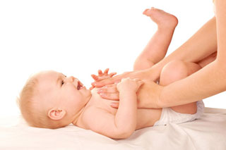 massage bébé